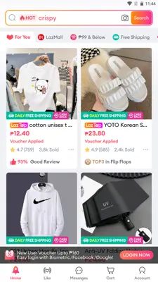 Lazada android App screenshot 0