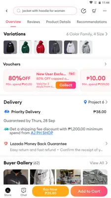 Lazada android App screenshot 2